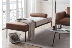 Naklund Lepotuoli 172 cm Ruskea/Beige/Musta