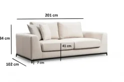 3:n ist Sohva Aitze Beige