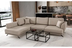 3:n ist Sohva Soyke avopäädyllä Vasen Beige