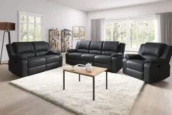Norbo Pieni Recliner-sohva 2-istuttava Keinonahka - Kallistettava sohva - Kotiteatterisohva
