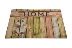 Ovimatto Homeowl 45x70 cm Monivärinen