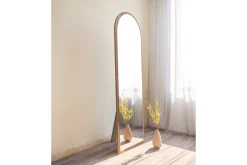 Peili Rusele 50 cm Suorakaide Pähkinäpuu