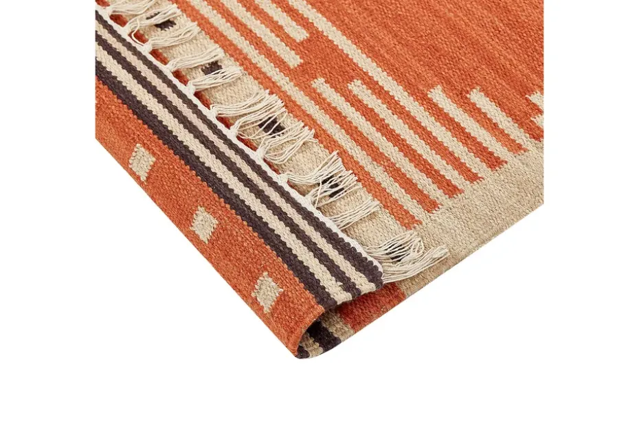 Puuvillamatto Gavar 80x150 cm Oranssi