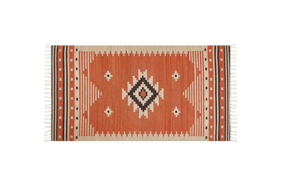 Puuvillamatto Gavar 80x150 cm Oranssi