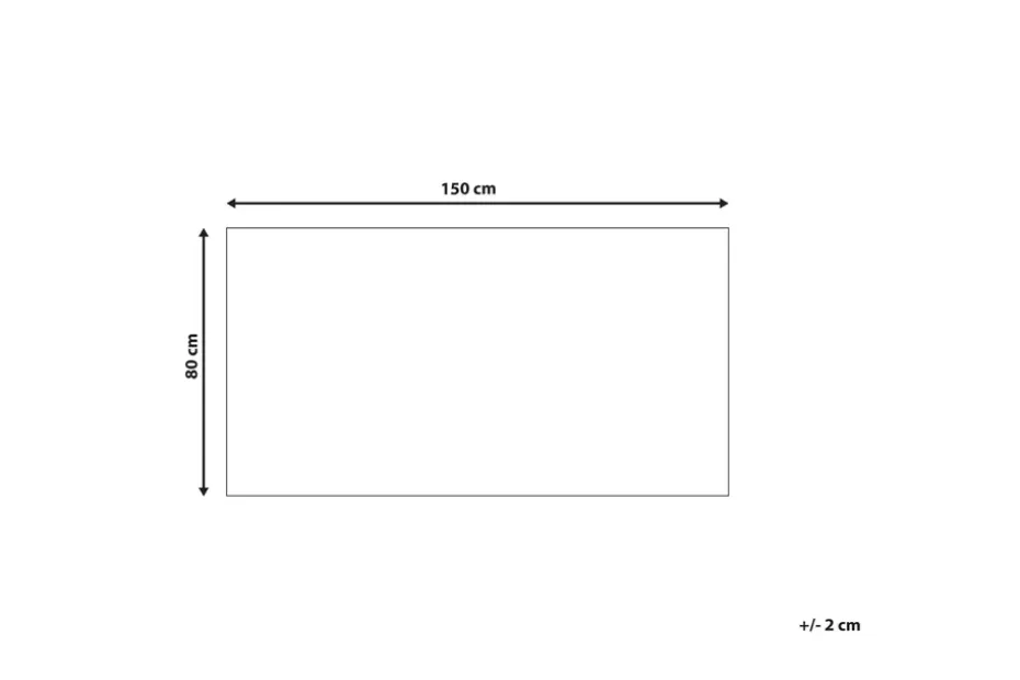 Puuvillamatto Gavar 80x150 cm Oranssi
