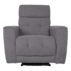 Recliner-nojatuoli Glendor sähköisellä mekanismilla harmaa