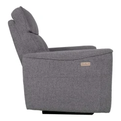 Recliner-nojatuoli Glendor sähköisellä mekanismilla harmaa