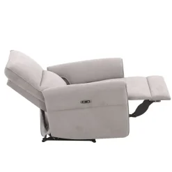 Recliner-nojatuoli Ravdal sähköisellä mekanismilla harmaa