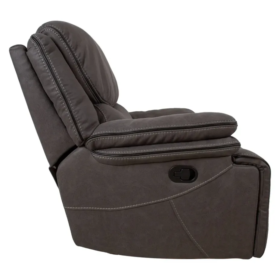 Recliner-nojatuoli Sälmar manuaalisella mekanismilla harmaa