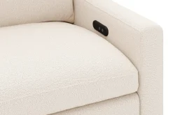 Scandinavian Choice Barsele 2-istuttava Sähköinen Reclinersohva Beige