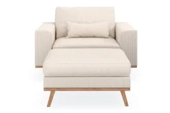 Scandinavian Choice Copenhagen Nojatuoli rahilla Vaalea beige