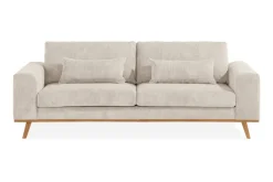 Scandinavian Choice Copenhagen Sohvaryhmä 3-istuttava + 2-istuttava Sohva + Nojatuoli Manchesterekankaalla Beige