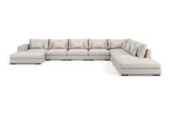 Scandinavian Choice Dubai U-moduulisohva Large, divaani vasen, erikoissyvä Beige