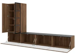 Scandinavian Choice Klinkerville TV-yksikkö 260 cm Pähkinänruskea