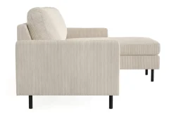 Scandinavian Choice Peppe 3-istuttava Käännettävä L-muotoinen Divaanisohva Manchesterista Beige