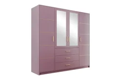 Scandinavian Choice Vaatekaappi Ordino 196 cm Luumu
