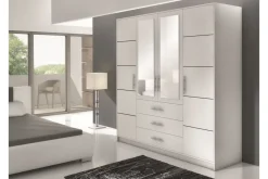Scandinavian Choice Vaatekaappi Ordino 196 cm Valkoinen