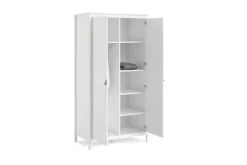 Scandinavian Choice Vaatekaappi Osterholm 58x102 cm Valkoinen