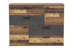 Senkki Muex 125x96 cm Harmaa / Ruskea