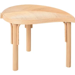 Setti 3 sohvapöytää ulos Paralia rottinki Luonnonvärinen/beige