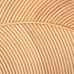 Setti 3 sohvapöytää ulos Paralia rottinki Luonnonvärinen/beige