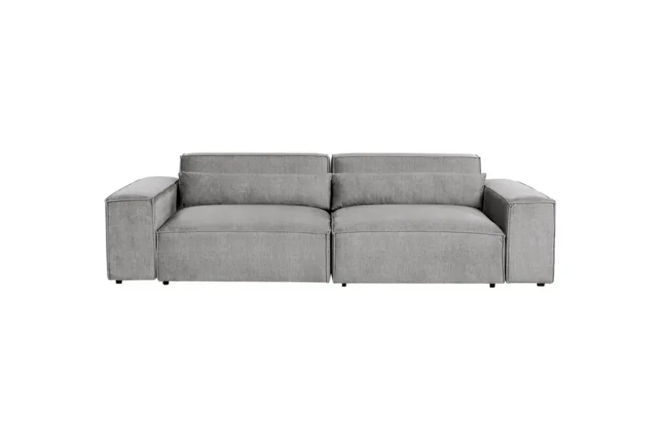 2-sitssoffa Beliani Hellnar Beige Grey