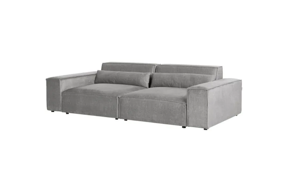 2-sitssoffa Beliani Hellnar Beige Grey