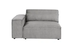 2-sitssoffa Beliani Hellnar Beige Grey