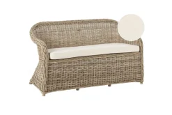 2.5-sitssoffa Beliani Susua Nature||White