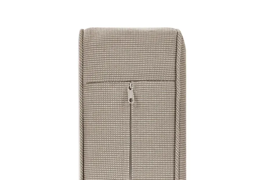 3-sitssoffa Beliani Trani Mörkt trä/grått/beige, Nej Dark wood||Grey||Beige