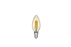 Trio Lighting Filament Lamppu Kynttiläkupu 2W 250Lm 2700K LED E14 Ruskea TRIO