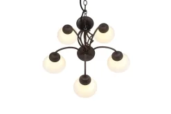 Trio Lighting Kattokruunu Rustica 5-Os. E27 Rustiikki TRIO