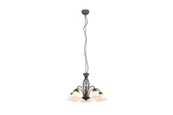 Trio Lighting Kattokruunu Rustica 5-Os. E27 Rustiikki TRIO