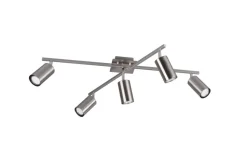 Trio Lighting Kattovalaisin Marley Harjattu Teräs TRIO