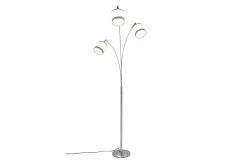 Trio Lighting Lattiavalaisin Davos 3-os Kromi/Valkoinen TRIO