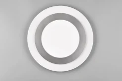 Trio Lighting LED-Kattovalaisin Morgan Valkoinen/Harjattu Teräs TRIO