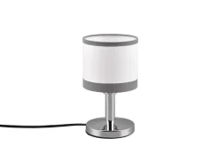 Trio Lighting Pöytävalaisin Davos Kromi/Valkoinen TRIO