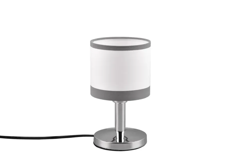 Trio Lighting Pöytävalaisin Davos Kromi/Valkoinen TRIO