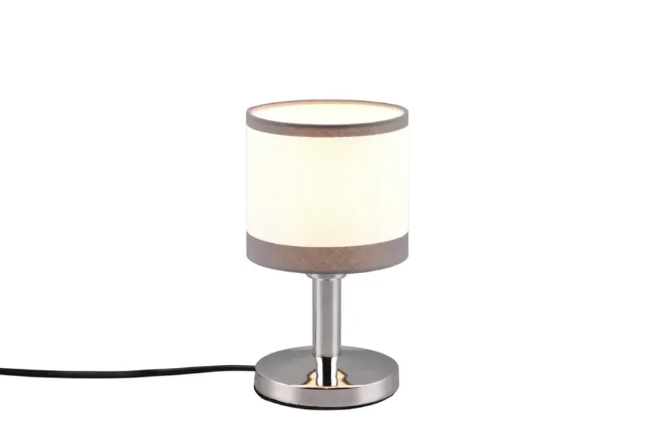 Trio Lighting Pöytävalaisin Davos Kromi/Valkoinen TRIO