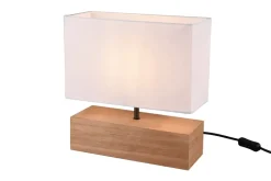 Trio Lighting Pöytävalaisin Woody 30 cm Puu TRIO