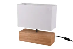 Trio Lighting Pöytävalaisin Woody 30 cm Puu TRIO