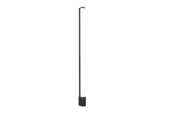 Trio Lighting Seinävalaisin Piera H2O LED 119 cm Mattamusta TRIO