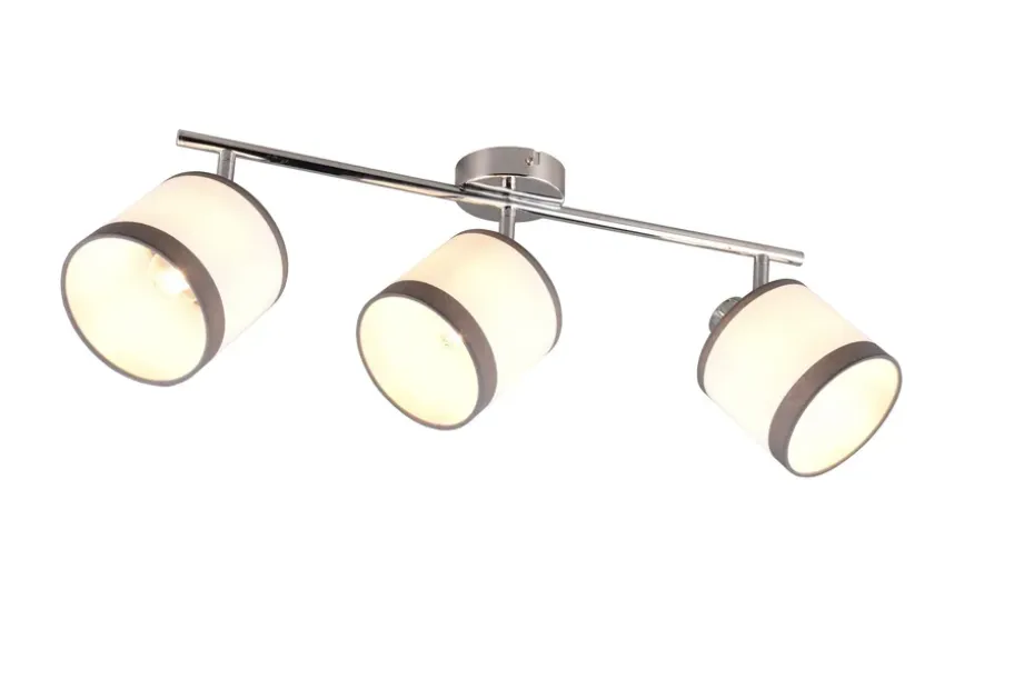 Trio Lighting Spotti Davos 3-os Kromi/Valkoinen TRIO