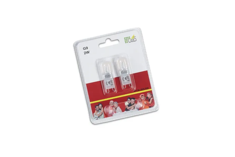 Trio Lighting 2,5W 210Lm 3000K Lamppu 2-Pack LED G9