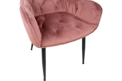 Tuoli Brita 61x57x83 cm Vaaleanpunainen