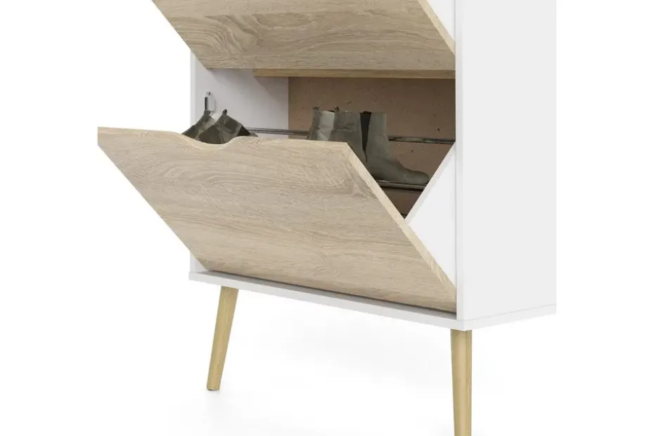 Tvilum Hostafranc Kenkäkaappi 70 cm Valkoinen