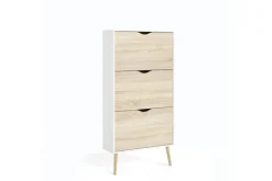 Tvilum Hostafranc Kenkäkaappi 70 cm Valkoinen
