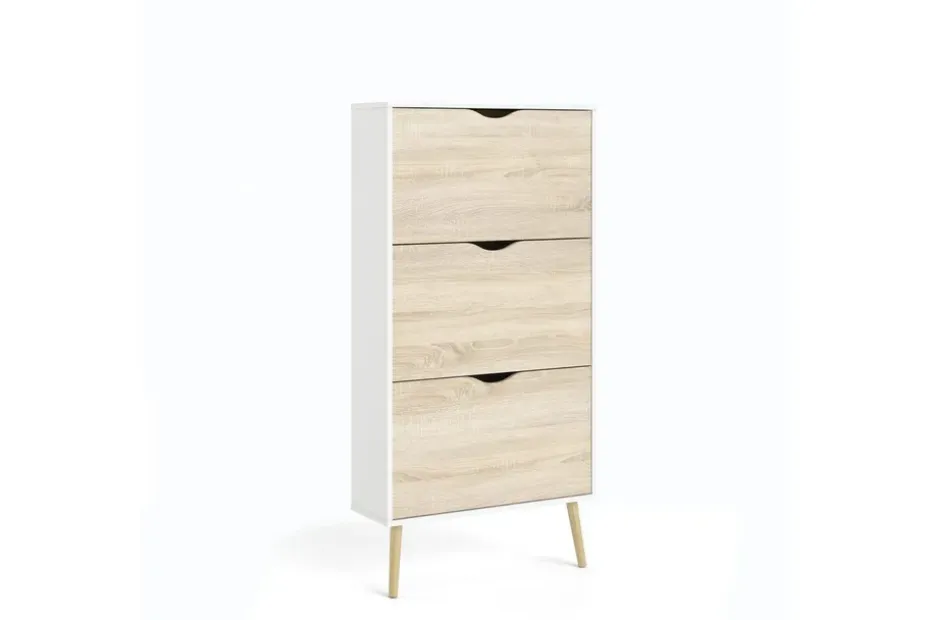 Tvilum Hostafranc Kenkäkaappi 70 cm Valkoinen