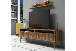 TV-Kalustepaketti Raffaldt 150 cm Pähkinä