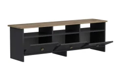 TV-taso 150 cm Antrasiitti/Tammi